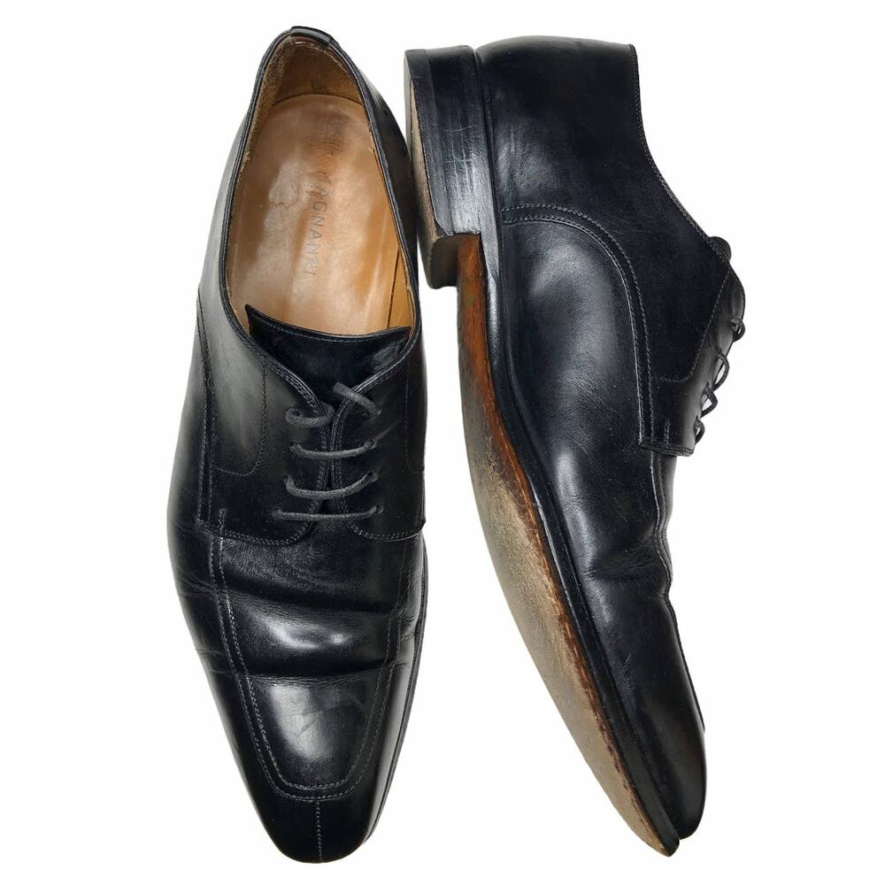 Magnanni Prix Apron Toe leather derby